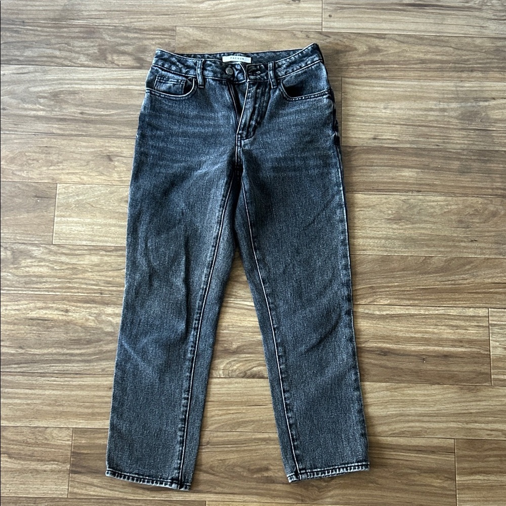 Pacsun Distressed Dark Denim Jeans